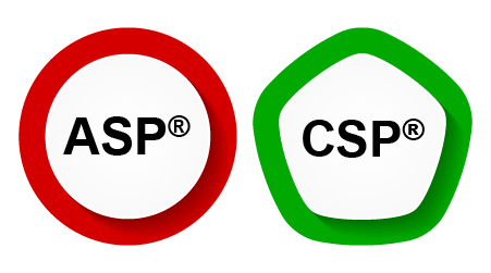 ASP-CSP online review logo